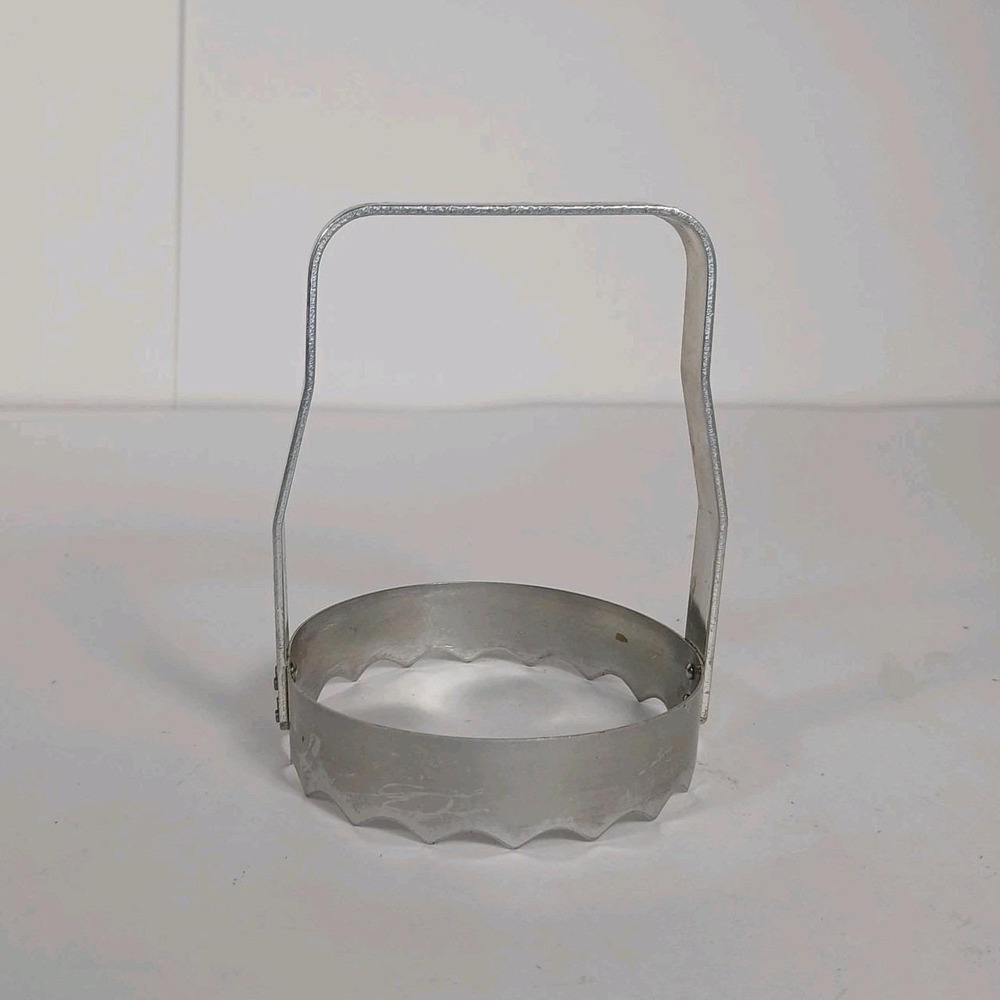 Vintage - Kwik Kut - Biscuit Cutter w/ Handle - Kitchen Tool - 3" x 4.25" Tall